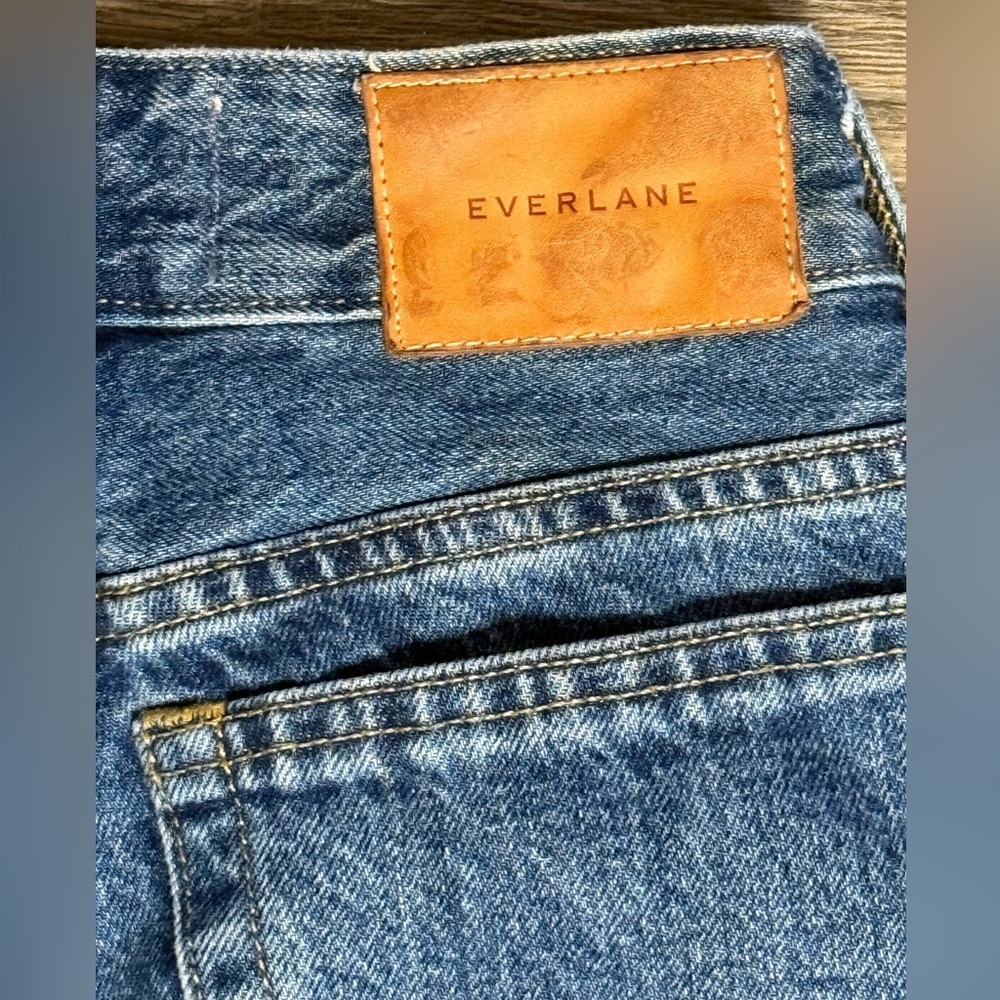 Everlane Indigo Blue Jeans - Picture 4 of 16